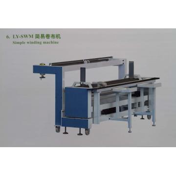 Quality Stable Durable Woven Fabric Simple Winding Machine 1.3KW Power 420kgs Weight for sale