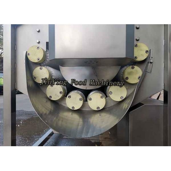 Quality Big Model Vegetable And Fruit Peeling Machine Spiral Brush Roller Type for sale