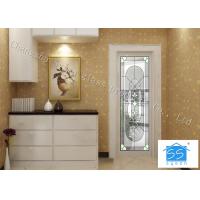 Quality Insulated Glass Panel For Doors , Agon Filled Privacy Oval Entry Door Glass for sale
