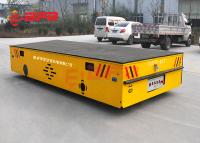 China Directional Steerable Trackless Transfer Cart Car 9 Tons 12 Months Warranty factory
