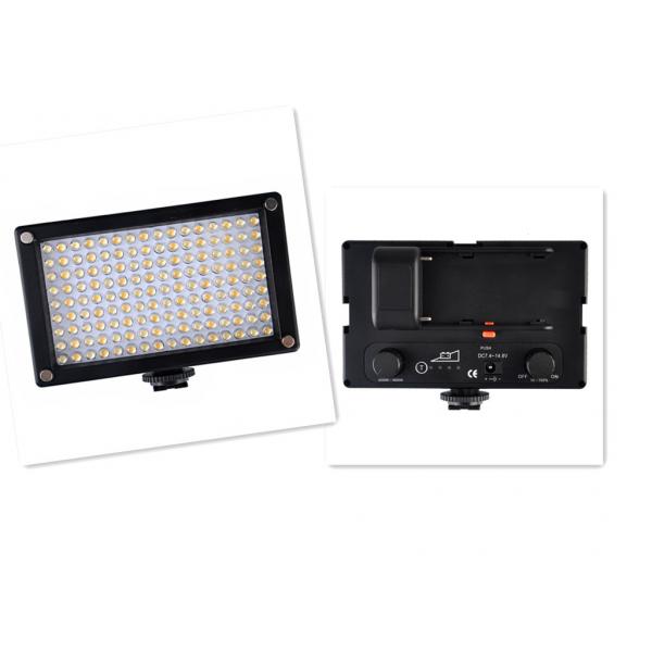 Quality Rechargeable Portable Led On Camera Light With Plastic Housing for sale
