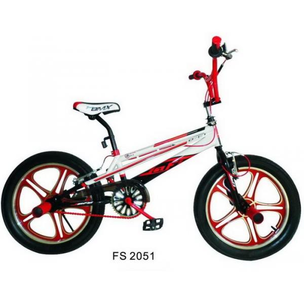 Quality Alloy V Brake Custom BMX Bikes One - Piece Magnesium Wheels for sale