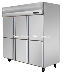 China Vertical Commercial Upright Freezer With Big Capacity R134 / R404 Refrigerant factory