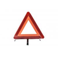 China Triangle 21 LEDs Hazard Warning Triangle 42 Cm Side Length Engineering Truck factory