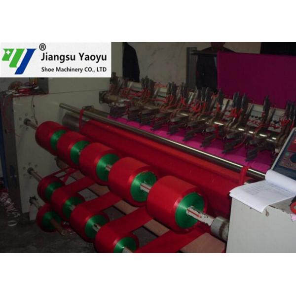 Quality 1.1kW  Motor Power Fabric Strip Cutter Machine For Footwear Factory / Tent Cloth for sale