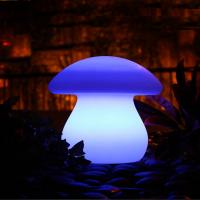 Quality IP65 Waterproof Pool Glow Lights Illuminated Mushroom Shape for sale