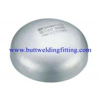 Quality Butt Weld Pipe Cap Stainless Steel Pipe Cap Incoloy 800 / WPNIC , Incoloy 825 / for sale