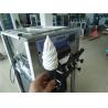 China Europe Style Automatic Soft Serve Ice Cream Machine Stainless Steel Material factory