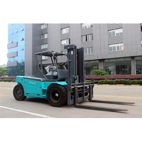 Quality Battery Operated Electric Forklift Truck , Industrial 12 Ton / 10 Ton Electric Forklift for sale