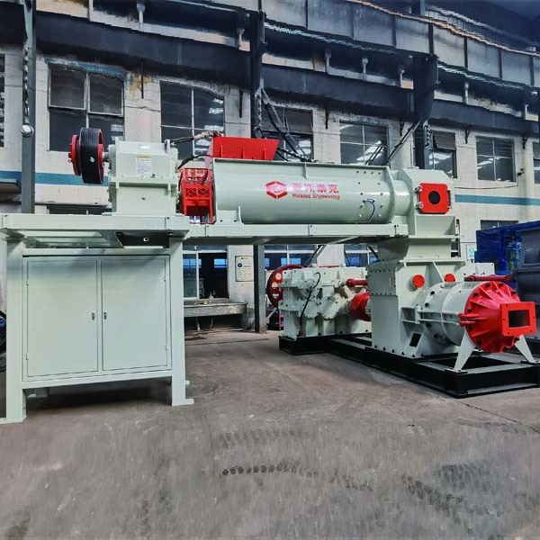 Quality JKY55 Double Stage Vacuum Clay Brick Extruder Machine Brick Making Machine for sale