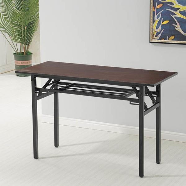 Quality Scratch Resistant Office Computer Training Table Black Wooden Customized Sizes for sale