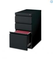 China Office Movable Pedestal Metal Filing Cabinet With 3 Drawers / Metal Document Cabinet factory