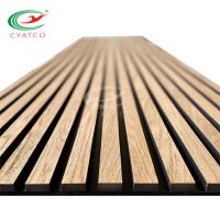 China Durable Harmless Acoustic Wood Panels , Nontoxic Sound Proof Wooden Board factory
