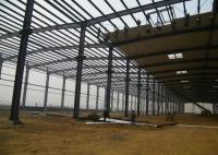 China Multi Span Large Workshop Buildings , High Strength Steel Workshop Building factory