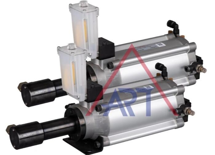 Quality Supercharged Knife Punch Pneumatic Cylinder 50cc Double Acting With AC110 for sale