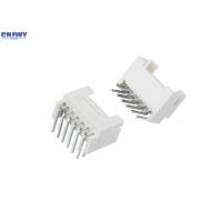China Dual Row FPC Cable Connector 1.25 MM Pitch Concave Bending Through Hole for sale