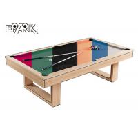 China 8 Foot Home Billiards Table Wood Tennis Tables Game factory