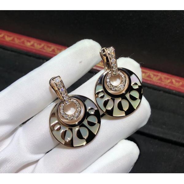 Quality Exquisite 18K Gold Diamond Earrings Customizable For Wedding / Engagement for sale