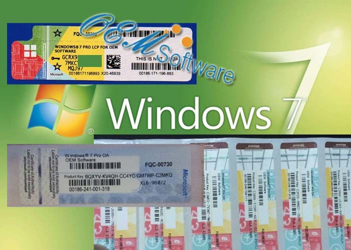 China Genuine Windows 7 Home Premium Activation Key Digital Code Blu Ray Disc Support factory