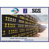 China Customized 6m - 12m Overhead Crane Track / Steel Rail Track GB15KG GB22KG GB30KG factory