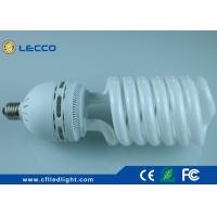 China Half Spiral Light Bulbs 125W , High Lumen Cfl Bulbs E27 For Industrial factory