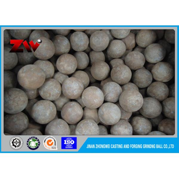 Quality Forged Steel Grinding Media Ball with Low Breakage High Hardness HRC 58-64 for sale