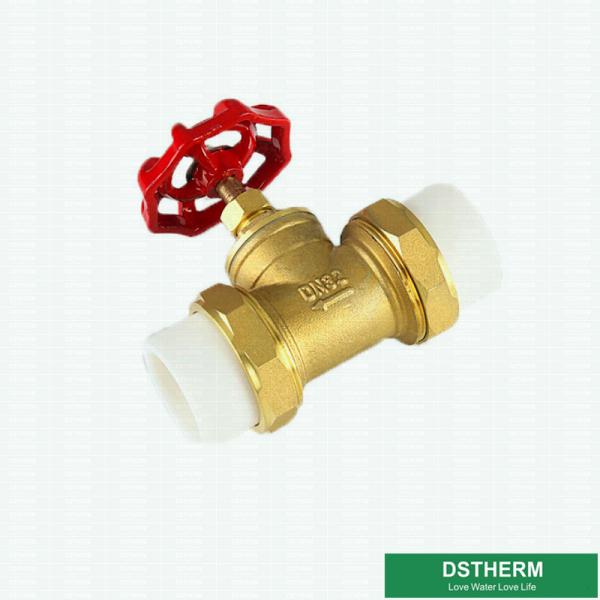 Quality 20mm Heat Insulation Iron Handle Ppr Brass Gate Valve for sale