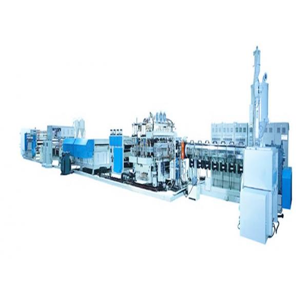 Quality Compact Structure PP Plastic Sheet Extrusion Line High Plasticizing Capacity for sale