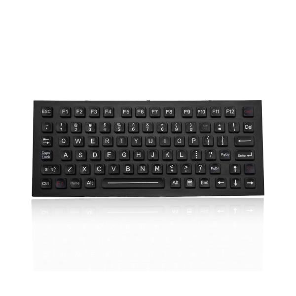 Quality Dynamic Rugged Keyboard With Function Keys Black Titanium Marine Keyboard for sale