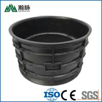 China Corrugated Double Wall HDPE Pipe Fittings Wellbore DN200 - DN2600 factory