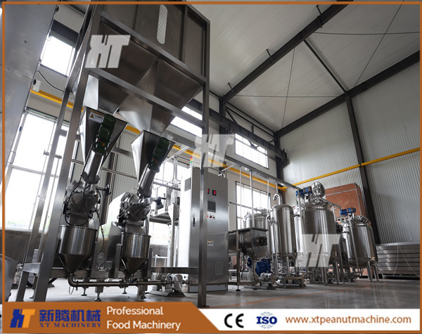 Quality ISO Peanut Butter Production Line 304 Stainless Steel Groundnut Grinder Iso for sale