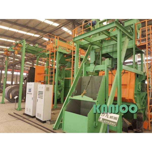 Quality Steel Belt Shot Blasting Machine For Metal Partsnut Valve Cleaning for sale