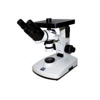 China Binocular 6V 12W Inverted Optical Microscope Compound Metallurgical 100X 1250X factory