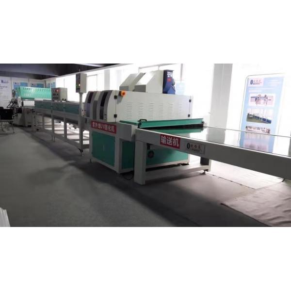 Quality Infrared Drying Spot Uv Printing Machine , 60KW Uv Roller Coating Machine 620mm for sale