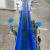 China 180 90 Degree Curve Plastic Slat Chain Belt Conveyor System For Bottle factory