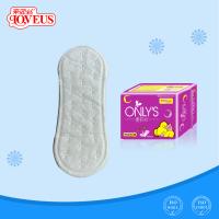 China 180mm Pure Cotton Organic Cotton Panty Liner Biodegradable For Daily Use factory