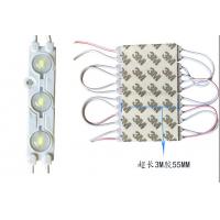 China 1.5w LED Light Module 3 LED Injection Lens 2835 5730 SMD LED Module for sale