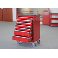 China 27 Inch Color Customized Mechanic Tool Cabinet On Wheels 7 Drawers With EVA for sale