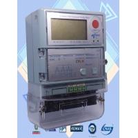 Quality 4 Programmed Channel 3 Phase Electric Meter / Prepaid Industrial Power Meter for sale