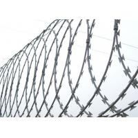 China Stainless Steel Razor Barbed Wire Straight Razor Blade Barbed Wire Grass Green factory