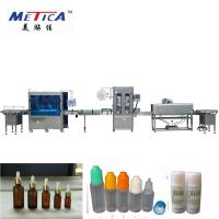 Quality 10-100ml Bottling Production Line Automatic Liquid Filling And Capping Machine for sale