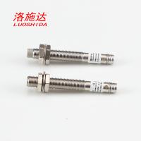 Quality 60mm Length Metal Tube Cylindrical M8 Inductive Sensor With M8 Pico Connector for sale