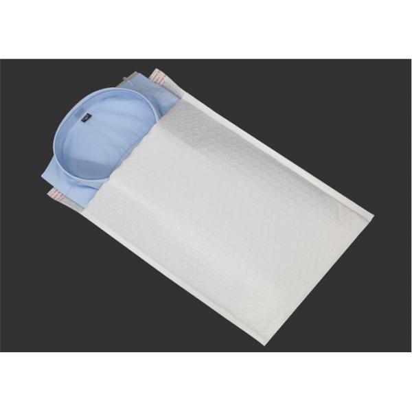 Quality White Bubble Envelopes Poly Bubble Mailers Self Sealing For Books / DVD / Gifts for sale