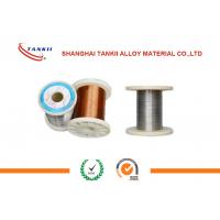 China Manganese Copper Electric Resistant Wire Good Stability For Emitter Resistor for sale