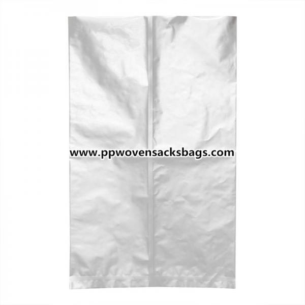 Quality Waterproof Industrial Aluminum Foil Pouches / Silver Aluminum Foil Packaging Bags with Zipper for sale