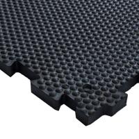China Noise Insulating Horse Rubber Mat 20mm Thickness NR Material factory