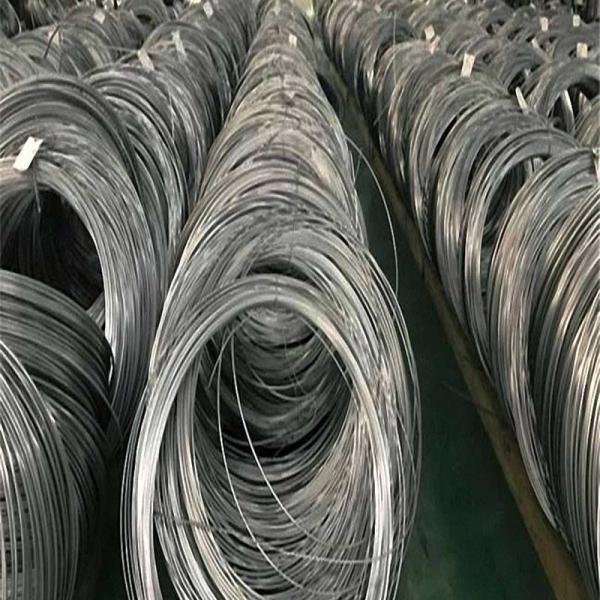 Quality Electric Fence Spring Stainless Steel Wire Rope 6mm A479 Bright Surface for sale