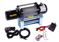 China Single Line 2000-9500 Lbs Portable Atv Winch 24v / 12v Electric Winches For Atv factory
