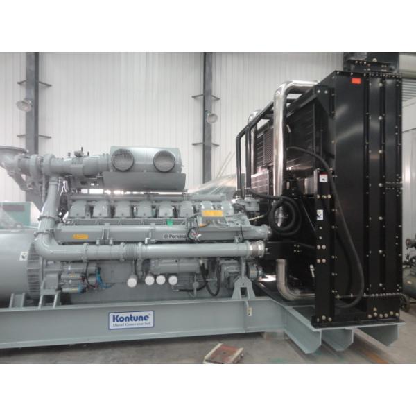 Quality Industrial MITSUBISHI Generator Set 50HZ / 1500RPM Coupled With Stamford Alternator for sale