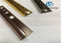 China 1.0mm Thickness Aluminium Corner Trim Profiles Alloy Temper 6463 T5 factory
